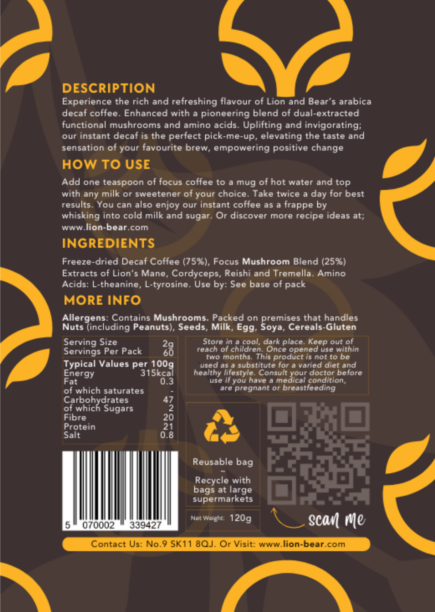 Decaf Coffee: Focus Blend
