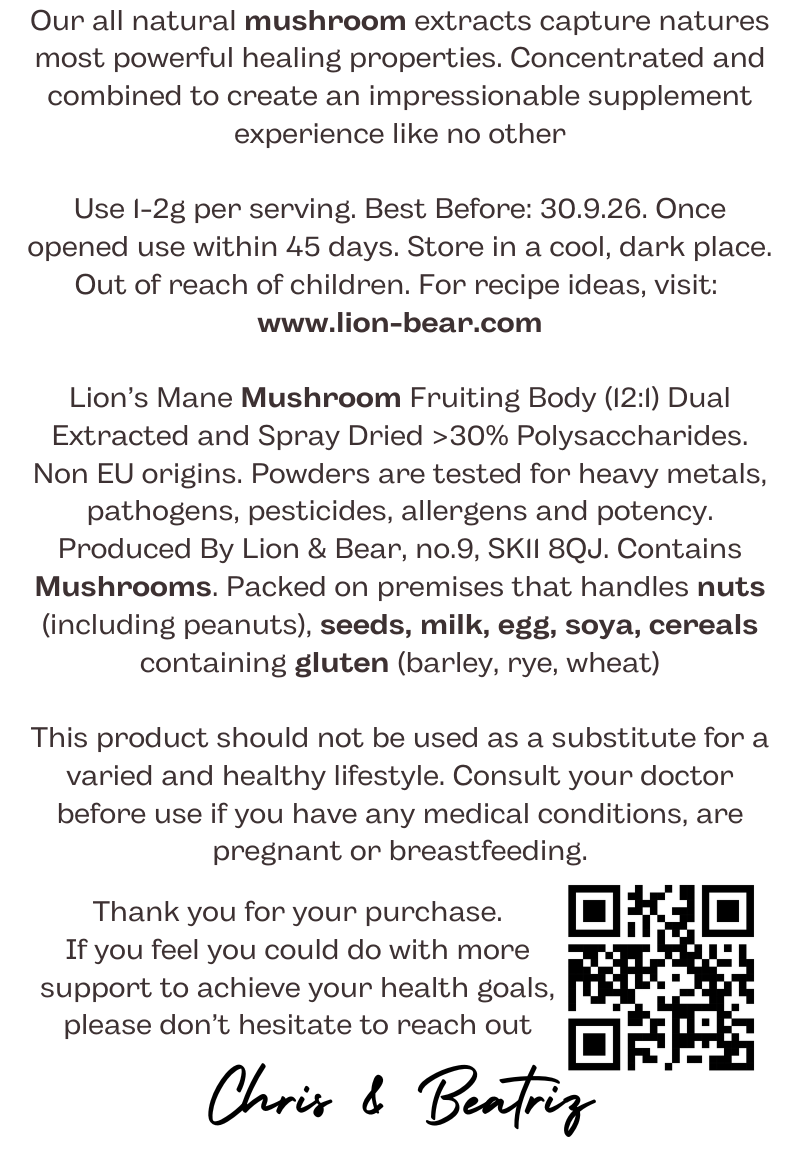 Lion's Mane Extract