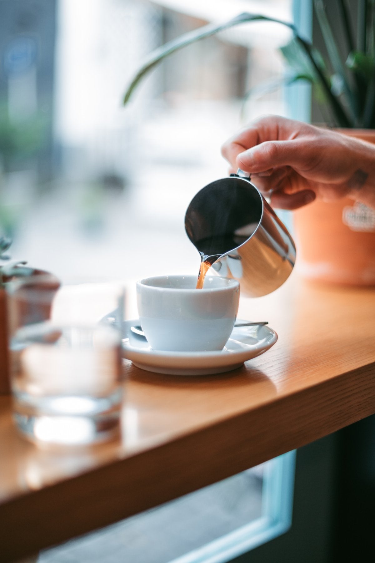 coffee, tea, malt and chocolate beverages