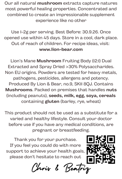 Lion's Mane Extract