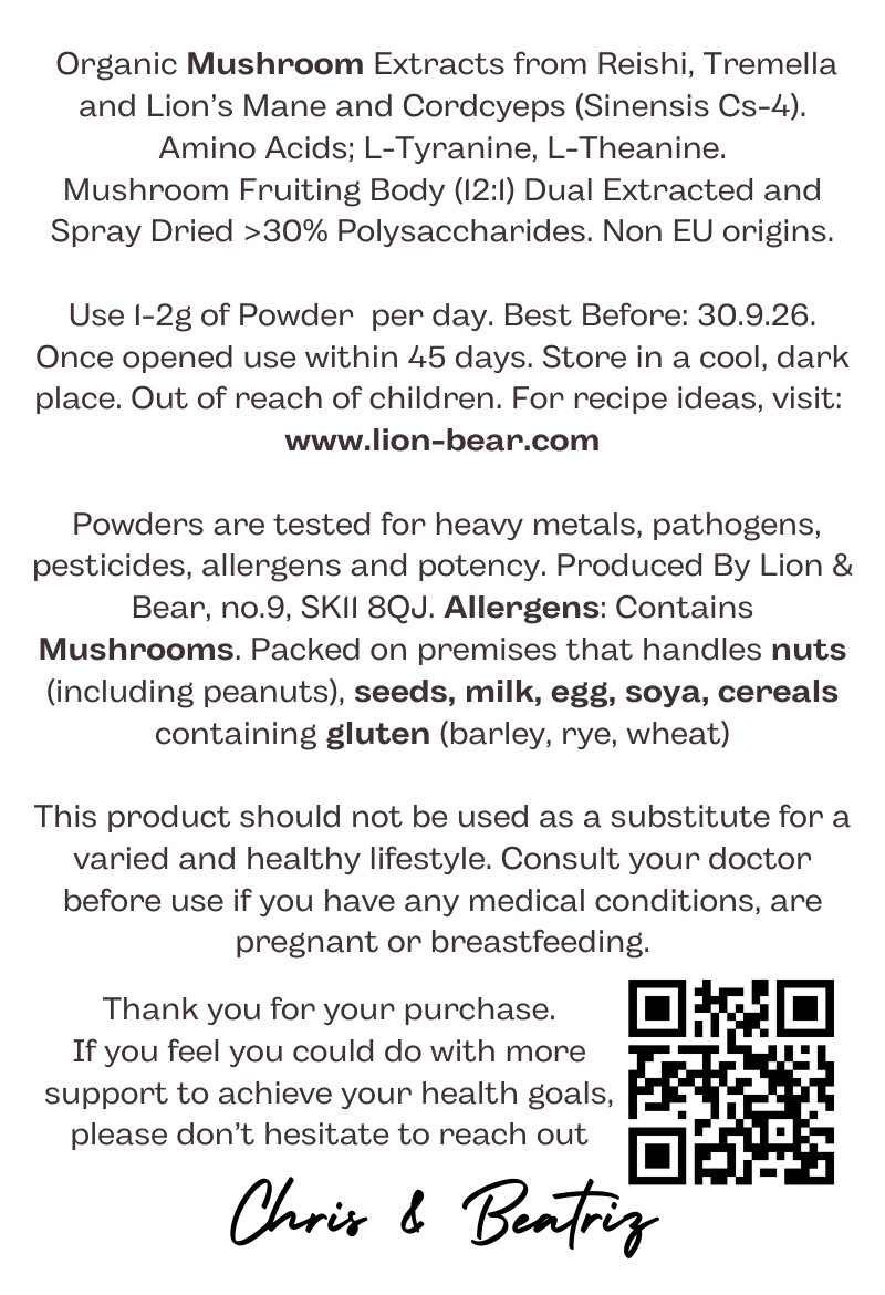 Focus Mushroom Powder